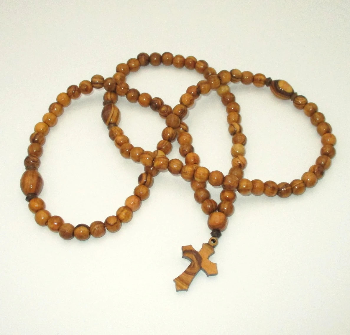 Bethlehem Olive Wood 100 Bead Prayer Rope