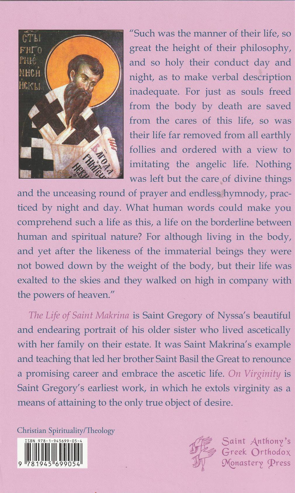 The Life of Saint Makrina and On Virginity