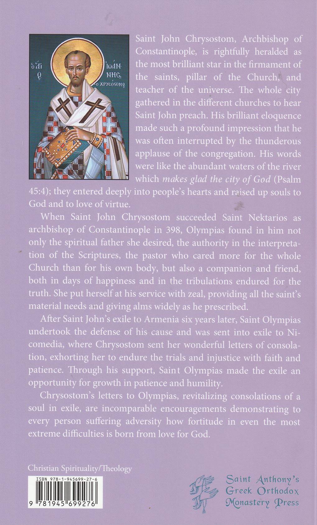 Letters to Saint Olympias