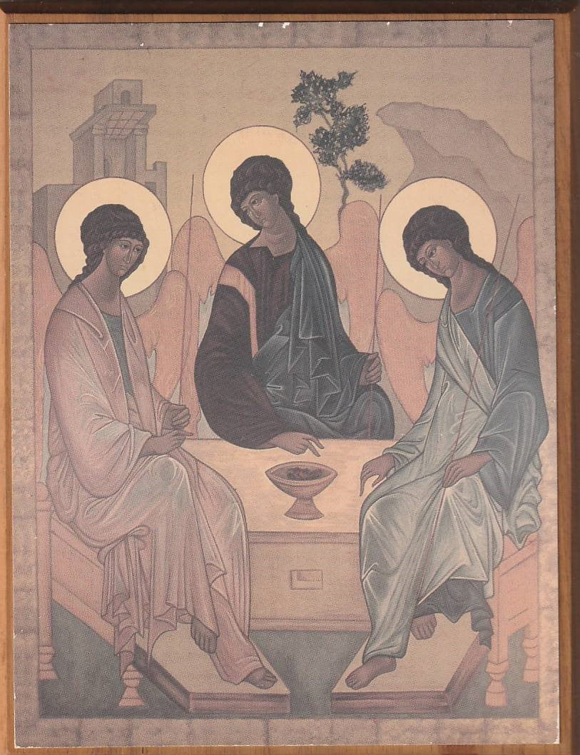 Holy Trinity Icon 5" x 4"