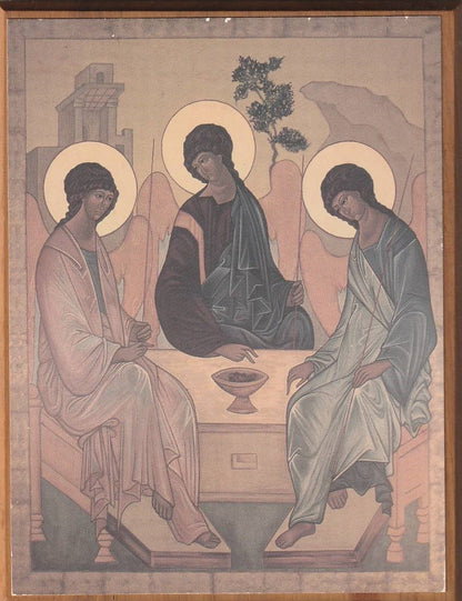 Holy Trinity Icon 5" x 4"