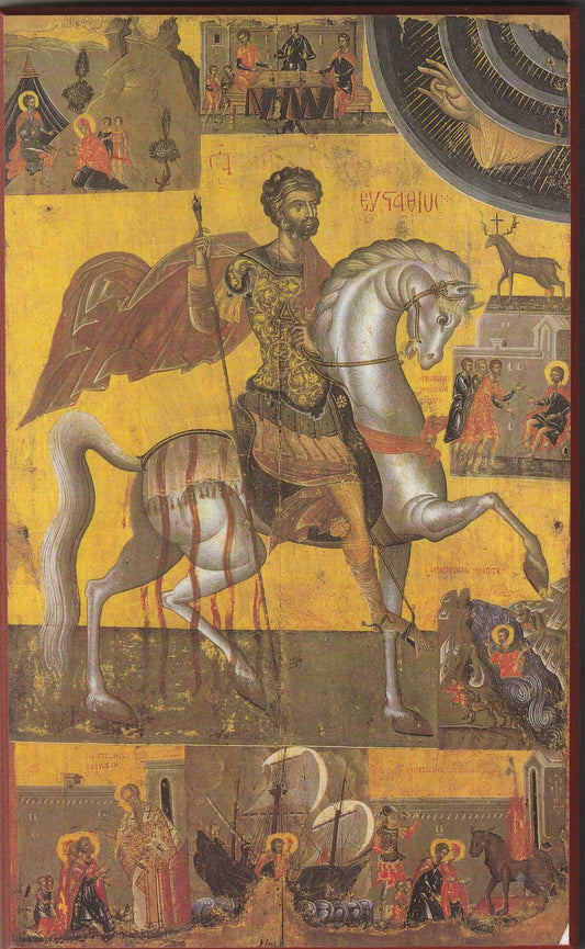 St Eustathius Icon 10" x 6"