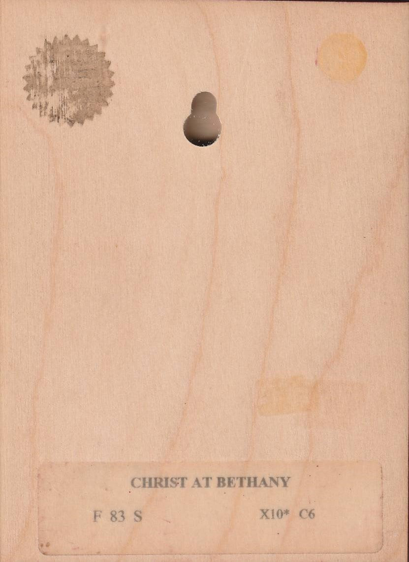 Christ at Bethany Icon 5" x 4"