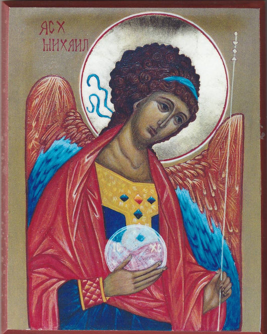 Archangel Michael Icon 6" x 5"