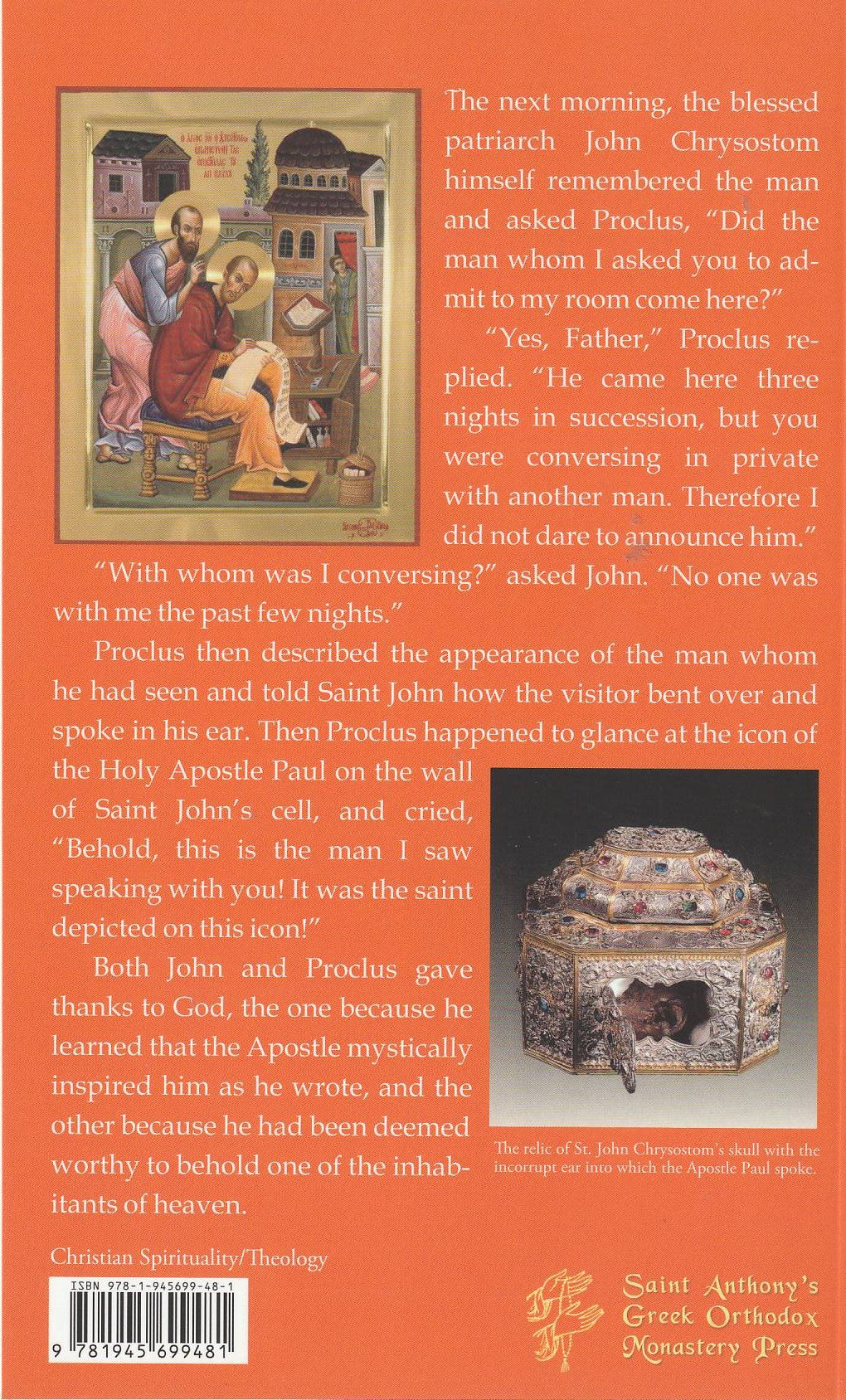 Homilies on the Epistle of the Apostle Paul to Philemon
