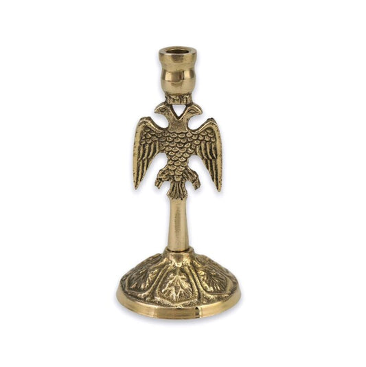 Byzantine Double-Headed Eagle Candle Holder