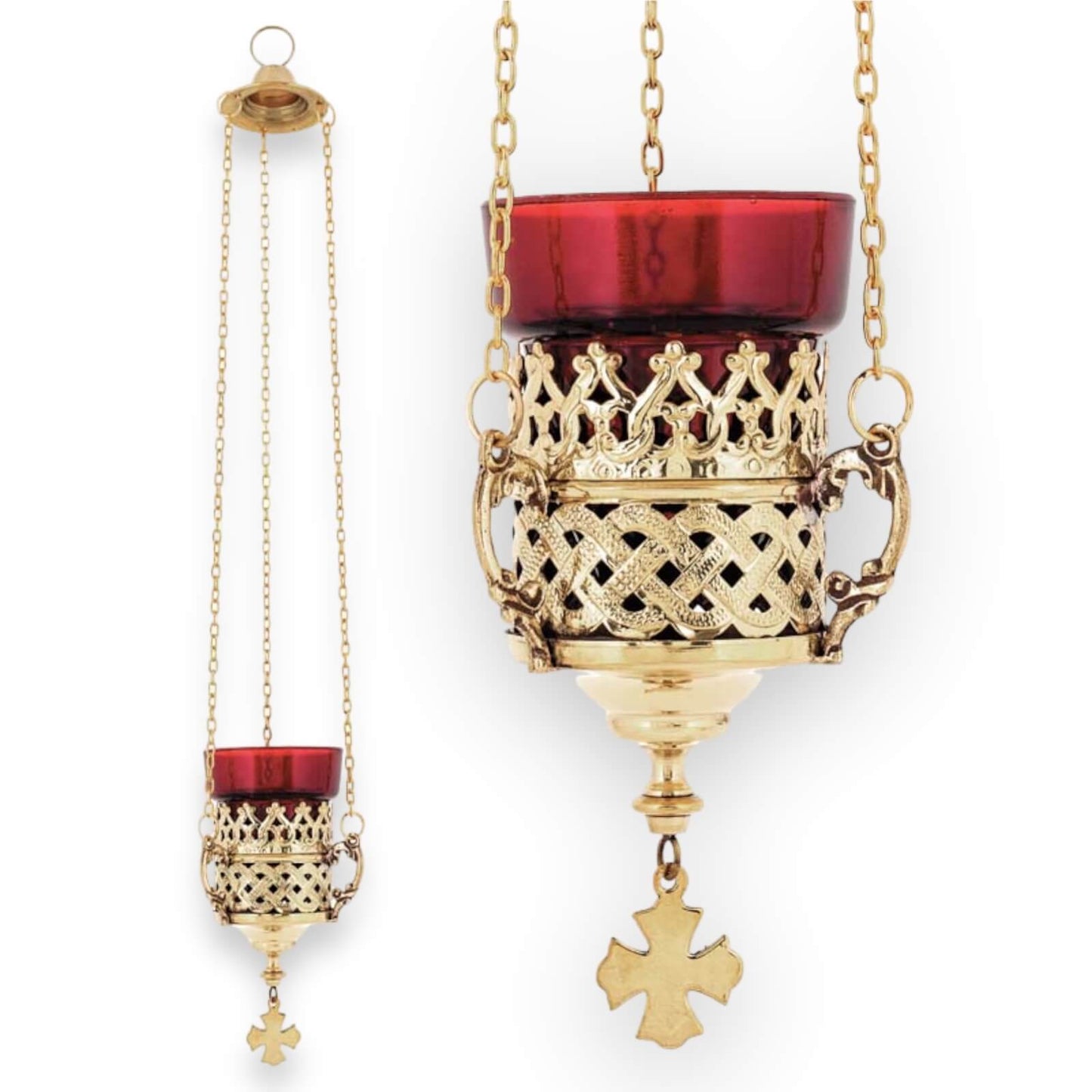 Hanging Vigil Oil Lamp